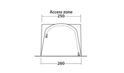 Outwell Newburg 160 Poled Drive Away Awning -Outdoor Camping Store 111101 newburg 160 drawing other4