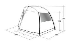 Outwell Woodcrest Drive Away Awning 23 Outwell Woodcrest Drive Away Awning -Outdoor Camping Store 111167 woodcrest drawing perspective2