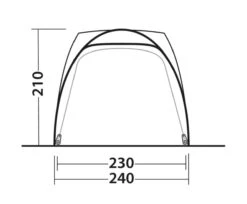 Outwell Beachcrest Drive Away Awning 23 Outwell Beachcrest Drive Away Awning -Outdoor Camping Store 111238 beachcrest drawing other5