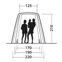 Outwell Sandcrest S Awning -Outdoor Camping Store 111241 sandcrest s drawing other4