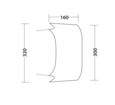 Outwell Lounge Tent Connector M (2023) 2 Outwell Lounge Tent Connector M (2023) - Image 2