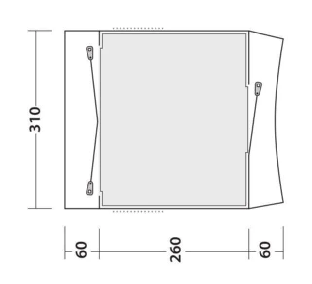 Easy Camp Wimberly Awning (180-205cm) 5 Easy Camp Wimberly Awning (180-205cm) - Image 5