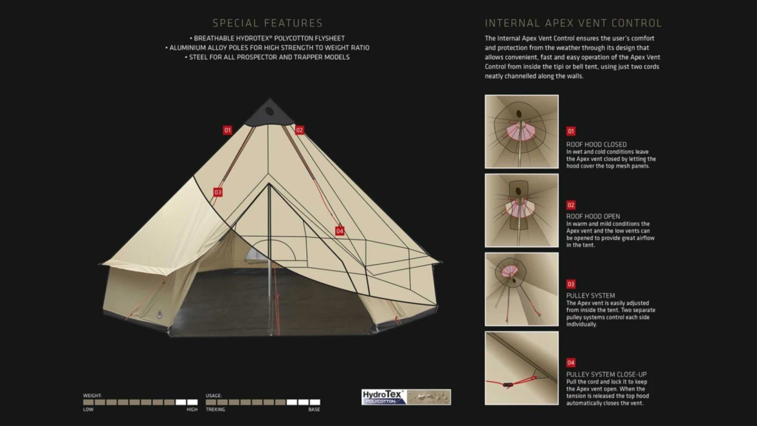 Robens Klondike Grande Tipi Tent (2023) 6 Robens Klondike Grande Tipi Tent (2023) - Image 6
