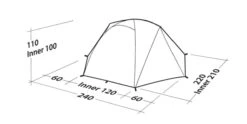 Robens Boulder 2 Tent (2023) 13 Robens Boulder 2 Tent (2023) -Outdoor Camping Store 130273 boulder 2 drawing perspective2 1