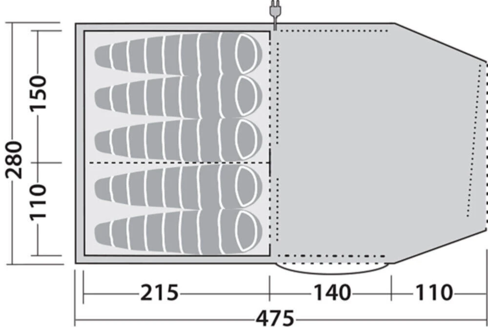 Robens Double Dreamer 5 Tent (2023) 3 Robens Double Dreamer 5 Tent (2023) - Image 3