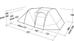 Robens Double Dreamer 5 Tent (2023) 23 Robens Double Dreamer 5 Tent (2023) -Outdoor Camping Store 130279 double dreamer 5 drawing perspective2