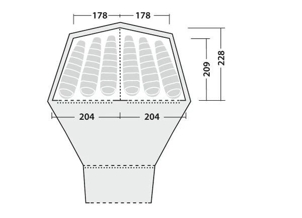 Robens Kiowa Inner Tent 2 Robens Kiowa Inner Tent - Image 2