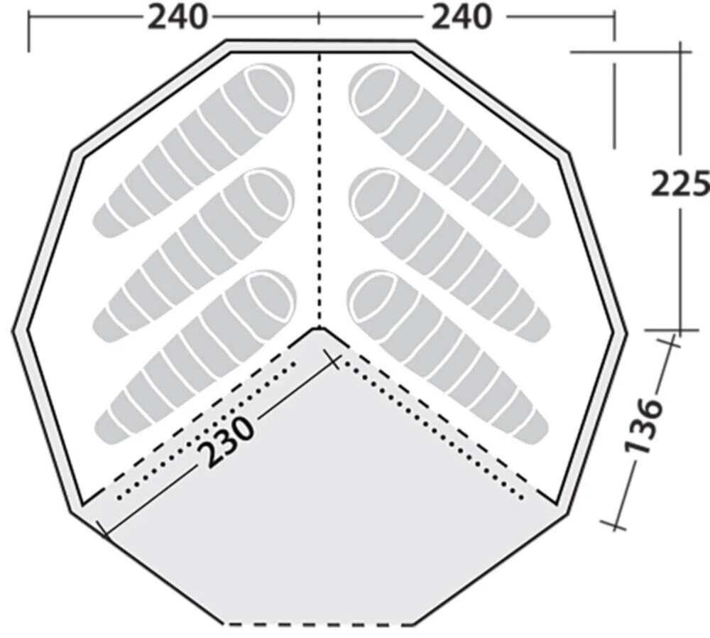 Robens Klondike Grande Inner Tent 2 Robens Klondike Grande Inner Tent - Image 2