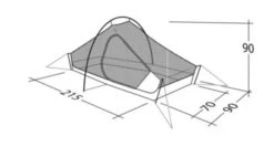 Robens Chaser 1 Tent (2022) 20 Robens Chaser 1 Tent (2022) -Outdoor Camping Store 130315 chaser 1 drawing other27