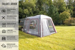 Vango Airbeam Vango Tailgate Airhub Low Awning (2022) -Outdoor Camping Store 2021 vango call out tailgate airhub 2