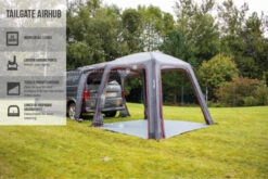 Vango Airbeam Vango Tailgate Airhub Low Awning (2022) -Outdoor Camping Store 2021 vango call out tailgate airhub
