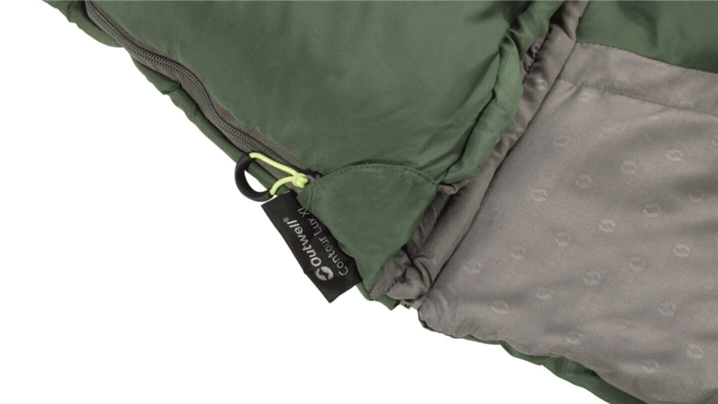 Outwell Contour Lux XL (Green) Sleeping Bag 8 Outwell Contour Lux XL (Green) Sleeping Bag - Image 8