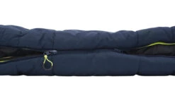 Outwell Camper Lux "R" Sleeping Bag Deep Blue (2023) -Outdoor Camping Store 230393 camper lux right side zipper feature photo5
