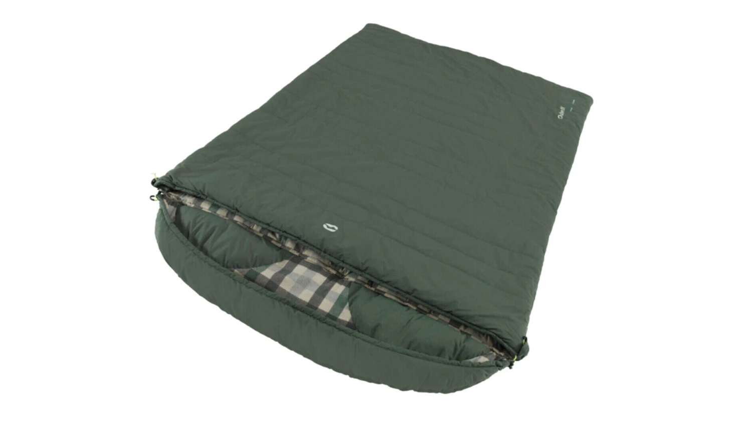 Outwell Camper Lux Double Sleeping Bag - Forest Green (2023) 1 Outwell Camper Lux Double Sleeping Bag - Forest Green (2023)