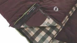 Outwell Camper Supreme "L" Sleeping Bag -Outdoor Camping Store 230395 camper supreme left side zipper feature photo11