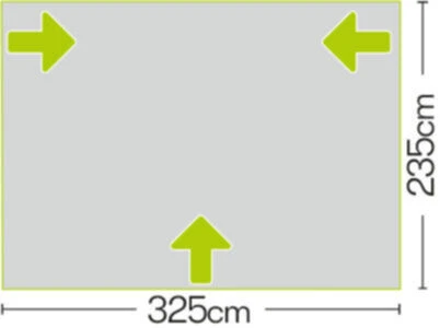 Quest Falcon Air 325 Porch Awning (2022) 7 Quest Falcon Air 325 Porch Awning (2022) - Image 7