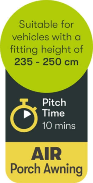 Quest Falcon Air 325 Porch Awning (2022) 8 Quest Falcon Air 325 Porch Awning (2022) - Image 8