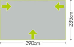 Quest Falcon 390 Poled Porch Caravan Awning (2022) 16 Quest Falcon 390 Poled Porch Caravan Awning (2022) -Outdoor Camping Store a3503 7 midsize