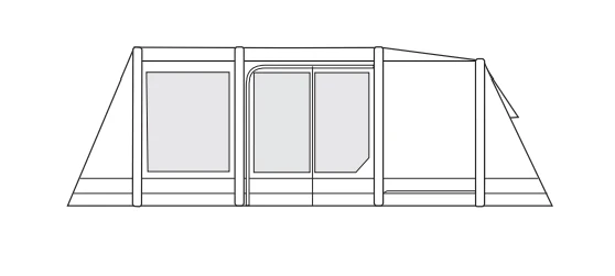 Outdoor Revolution Airedale 5.0s Tent (2022) 5 Outdoor Revolution Airedale 5.0s Tent (2022) - Image 5