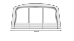 Outdoor Revolution Airedale 7.0se / 9.0se Front Porch Extension 12 Outdoor Revolution Airedale 7.0se / 9.0se Front Porch Extension -Outdoor Camping Store airedale 7se 9se front porch extension floorplan 2