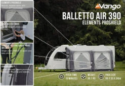 Vango Airbeam Vango Balletto Air 390 Elements ProShield Caravan Awning (2023) 12 Vango Airbeam Vango Balletto Air 390 Elements ProShield Caravan Awning (2023) -Outdoor Camping Store balletto air 390 eps