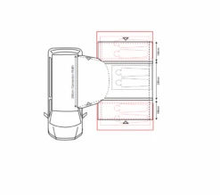 Outdoor Revolution Cayman Combo PC Air Mid Awning (210-255cm) -Outdoor Camping Store cayman combo floor 1