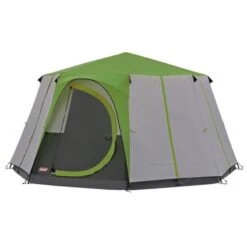 Coleman Cortes Octagon 8 Tent -Outdoor Camping Store cortes octagon in green
