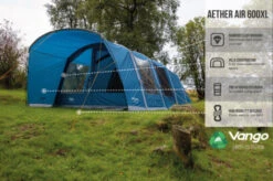 Vango Airbeam Vango Aether Air 600XL Tent (2022) -Outdoor Camping Store earth collection airbeam infographics call outs8