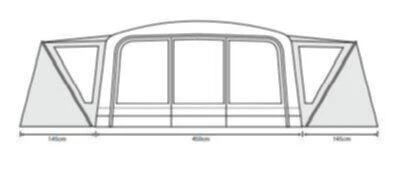 Outdoor Revolution Airedale 9.0DSE Tent Bundle (2023) 6 Outdoor Revolution Airedale 9.0DSE Tent Bundle (2023) - Image 6