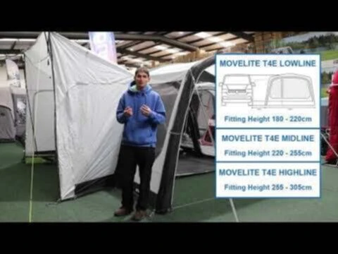 Outdoor Revolution Movelite T4E Highline Awning (255-305cm) 7 Outdoor Revolution Movelite T4E Highline Awning (255-305cm) - Image 7