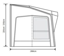 Outdoor Revolution Esprit Pro X 390 Caravan Awning 9 Outdoor Revolution Esprit Pro X 390 Caravan Awning -Outdoor Camping Store orca3030 fl1