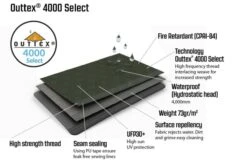 Outwell Parkdale 4PA Tent (2023) 23 Outwell Parkdale 4PA Tent (2023) -Outdoor Camping Store outtex4000 6