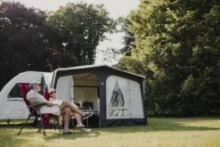 Vango Airbeam Vango Riviera Air 390 Elements All Season Caravan Awning (2023) -Outdoor Camping Store riv air 390 eas 8