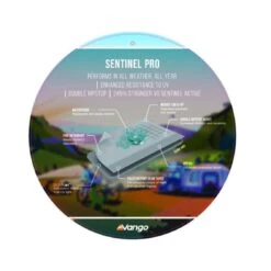 Vango Airbeam Vango Airhub Hexaway II Low Awning (2022) -Outdoor Camping Store sentinel pro v 5