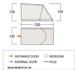 Vango Airbeam Vango Studio Small (TA009) (for Anantara IV) -Outdoor Camping Store studio s floor