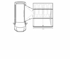 Outdoor Revolution Movelite T3E Low Awning (180-220cm) 12 Outdoor Revolution Movelite T3E Low Awning (180-220cm) -Outdoor Camping Store t3e floor