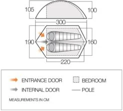 Vango Blade 200 Tent (2022) -Outdoor Camping Store vango 2019 tents floorplan blade pro 200